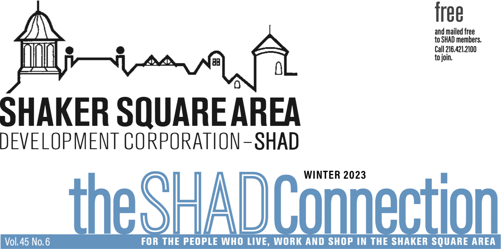 The SHAD Connection, winter 2023 issue cover image